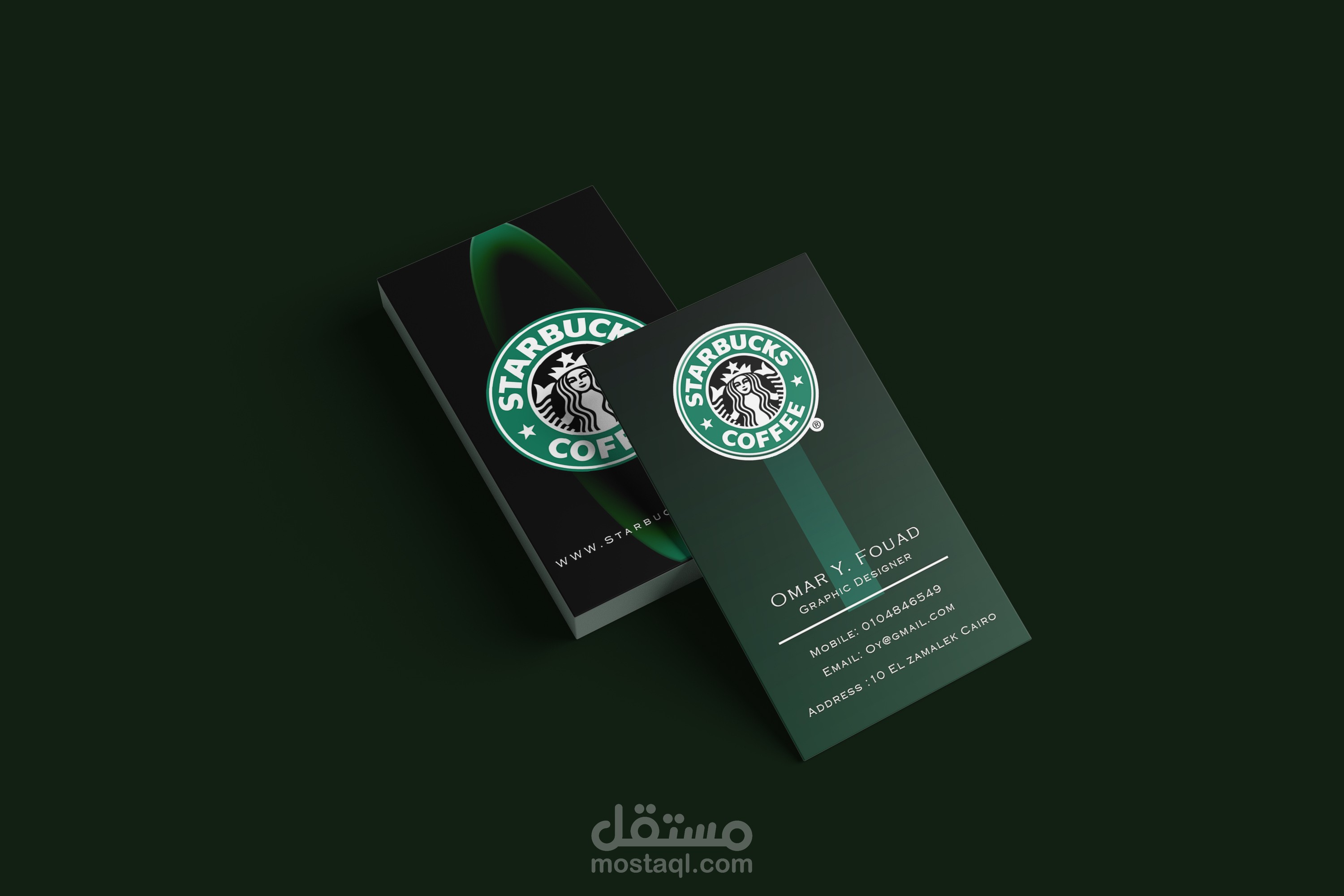 (Business Card )تصميم لبطاقة العمل