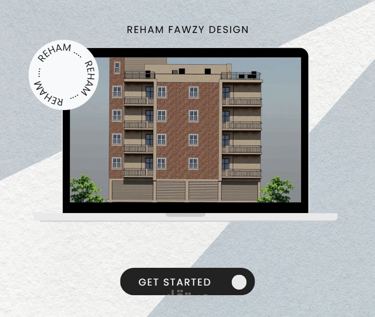 تصميم برج سكني–تجاري متكامل