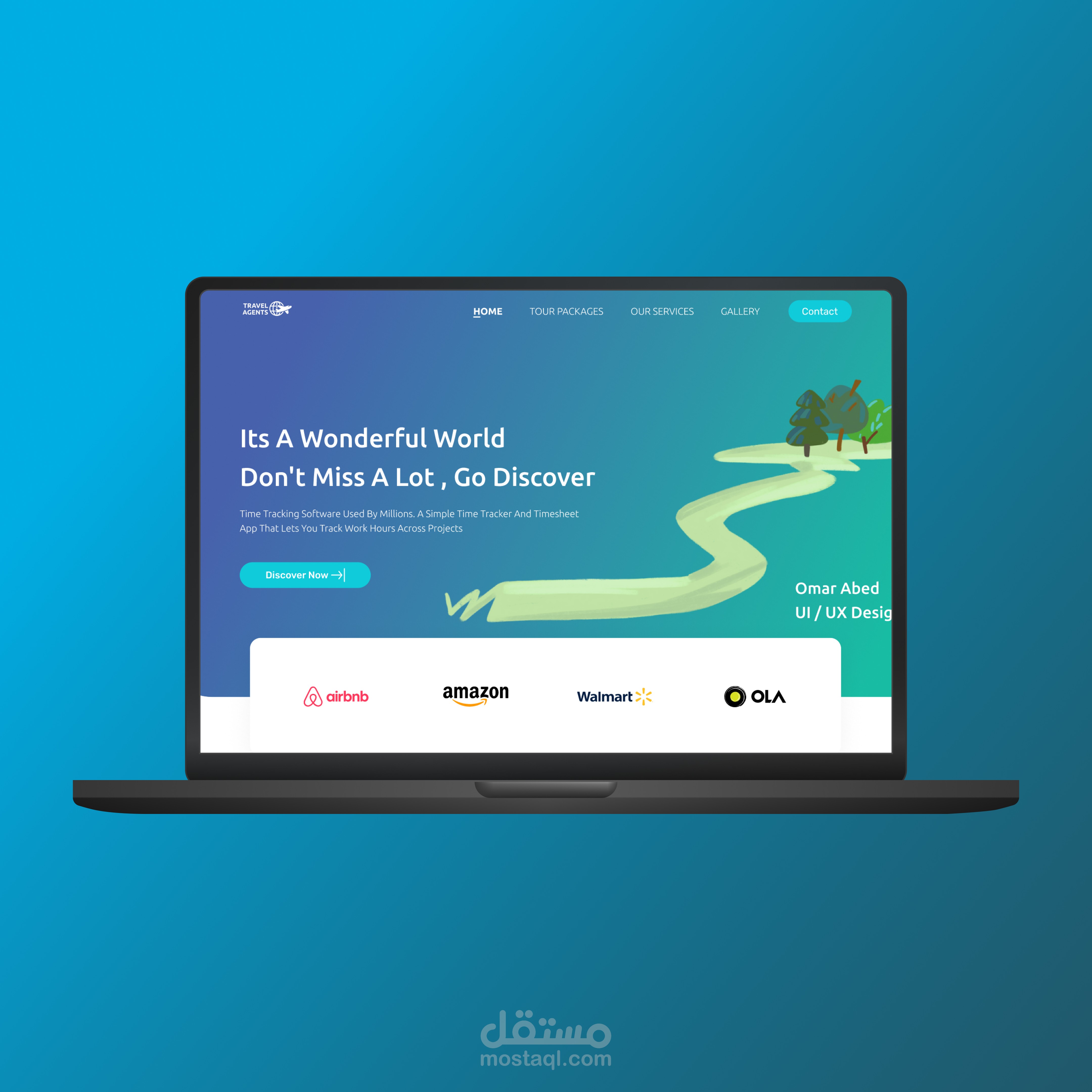 Landing Page -Travel Agency