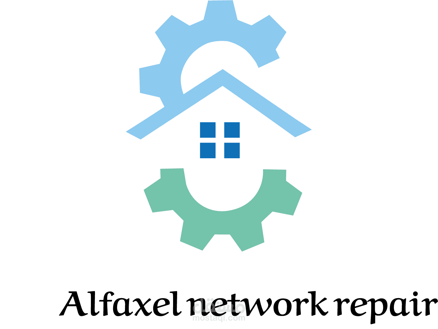 تصميم شعار متجر  اصلاح شبكات