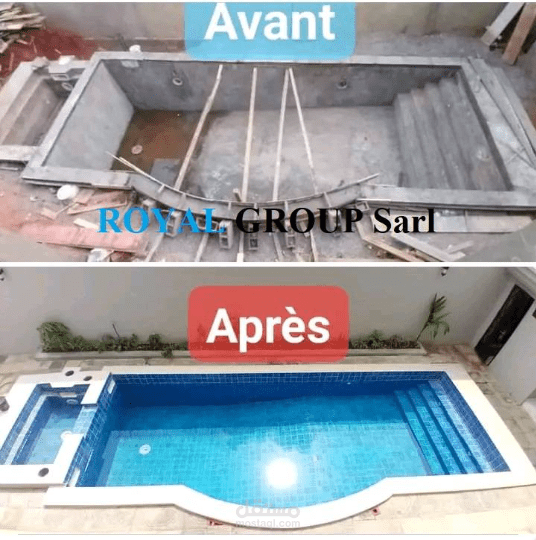 plan de piscine
