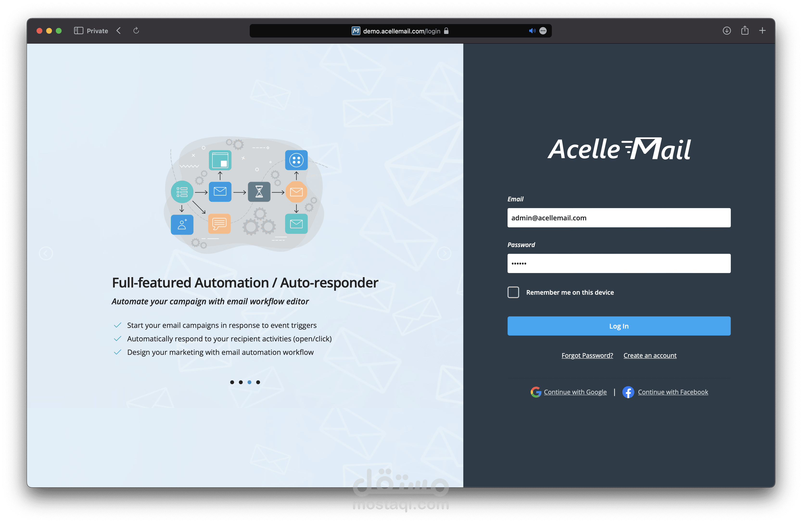 نظام Acelle للتسويق عبر البريد الإلكتروني - Acelle Email Marketing Web Application