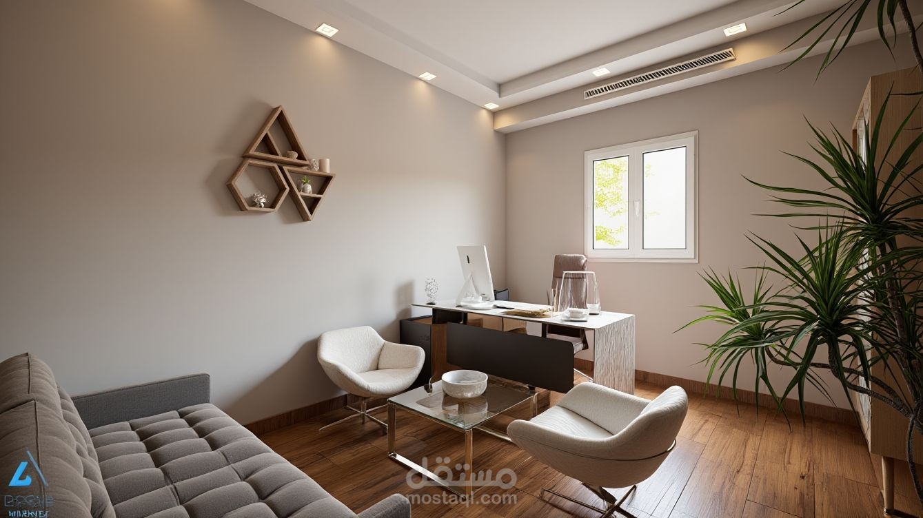 تصميم جزء اداري