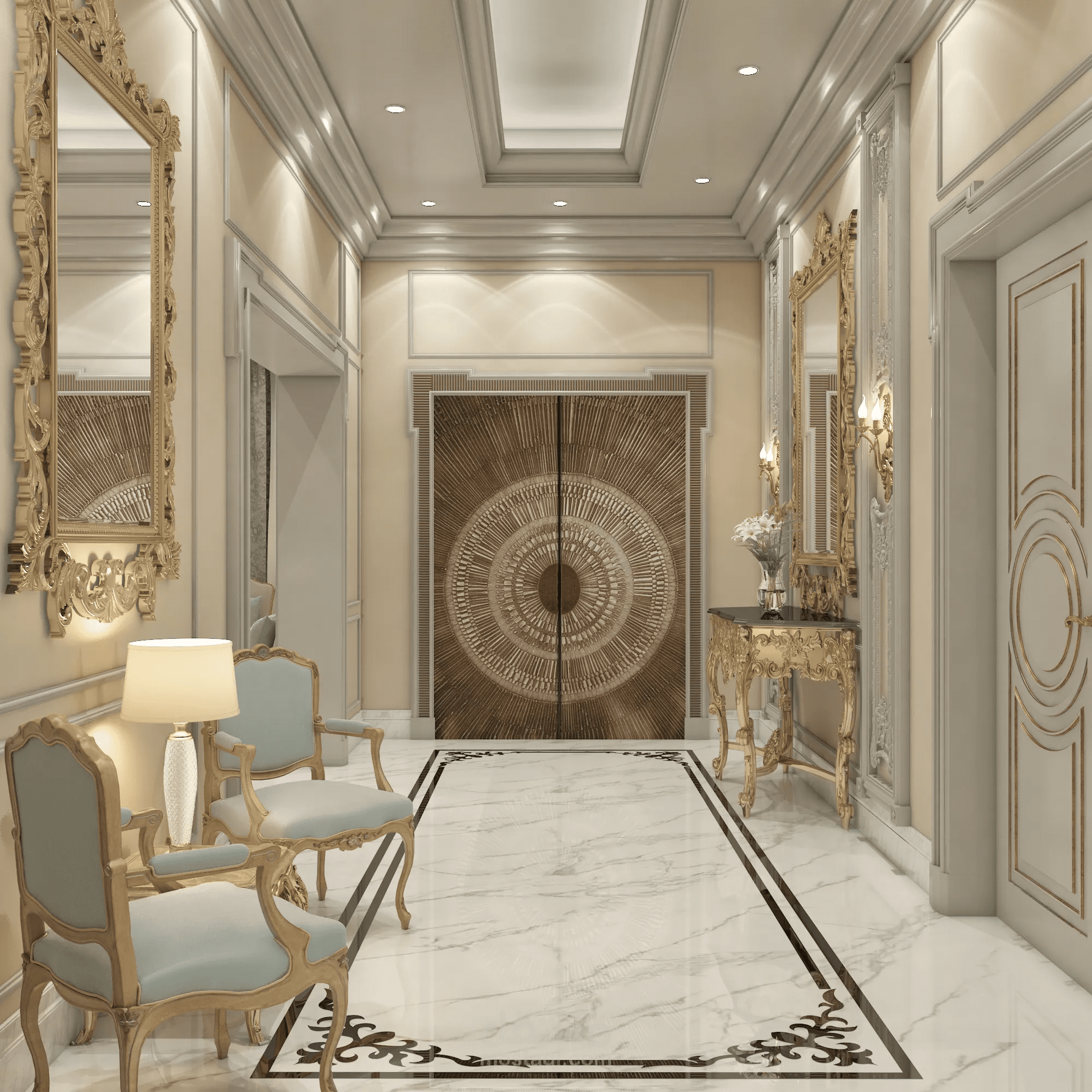 تصميم مدخل كلاسيك