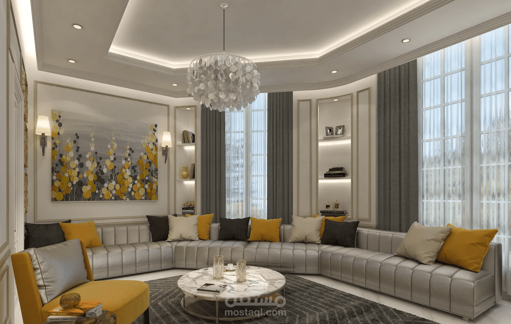 تصميم مجلس رجال