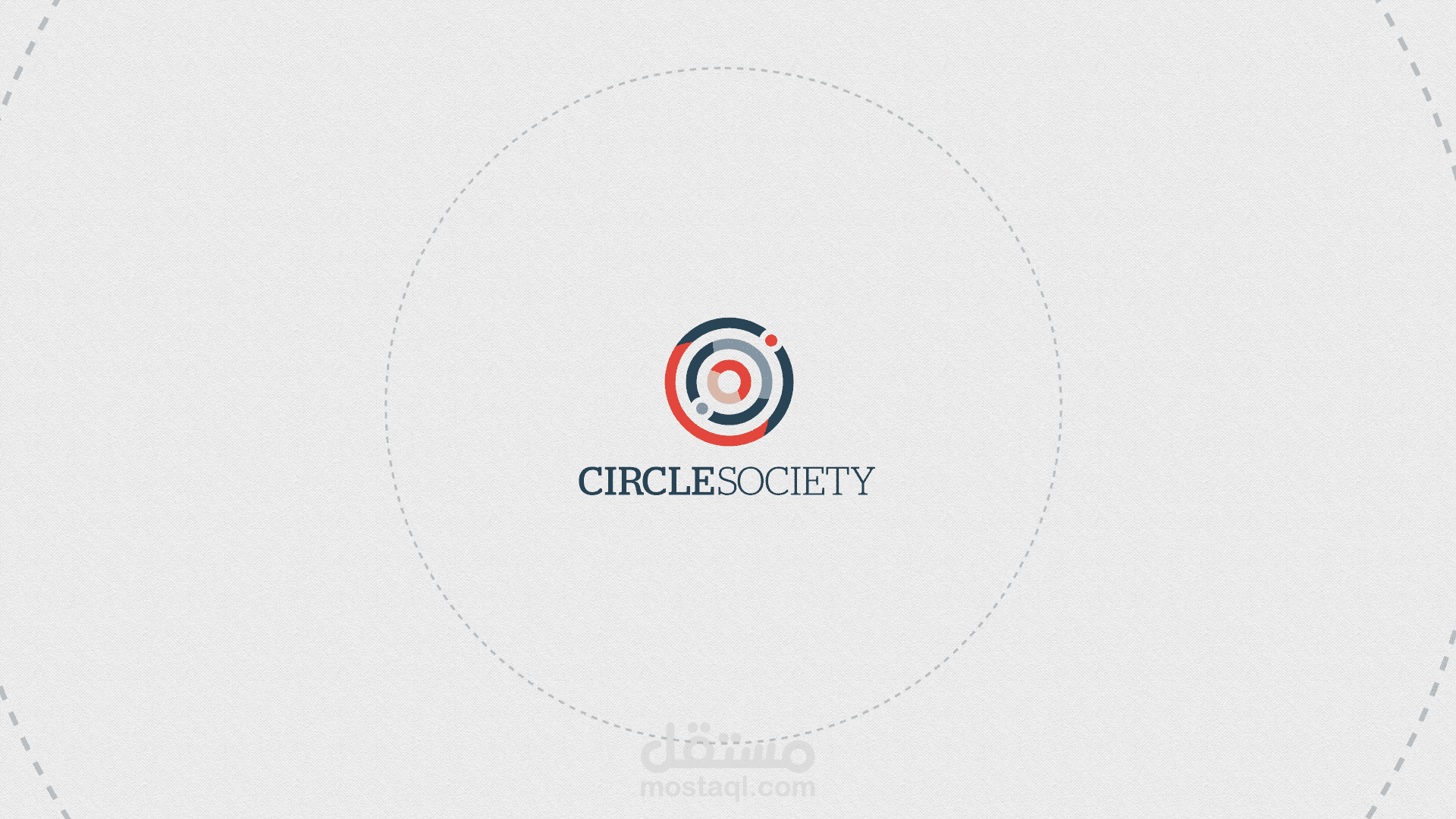 تحريك لوجو Circle society
