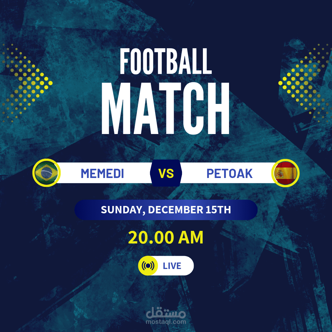 Sport post ( match day ) Photo and video - منشورات رياضية