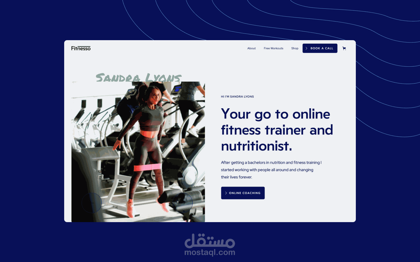 Fitness Website