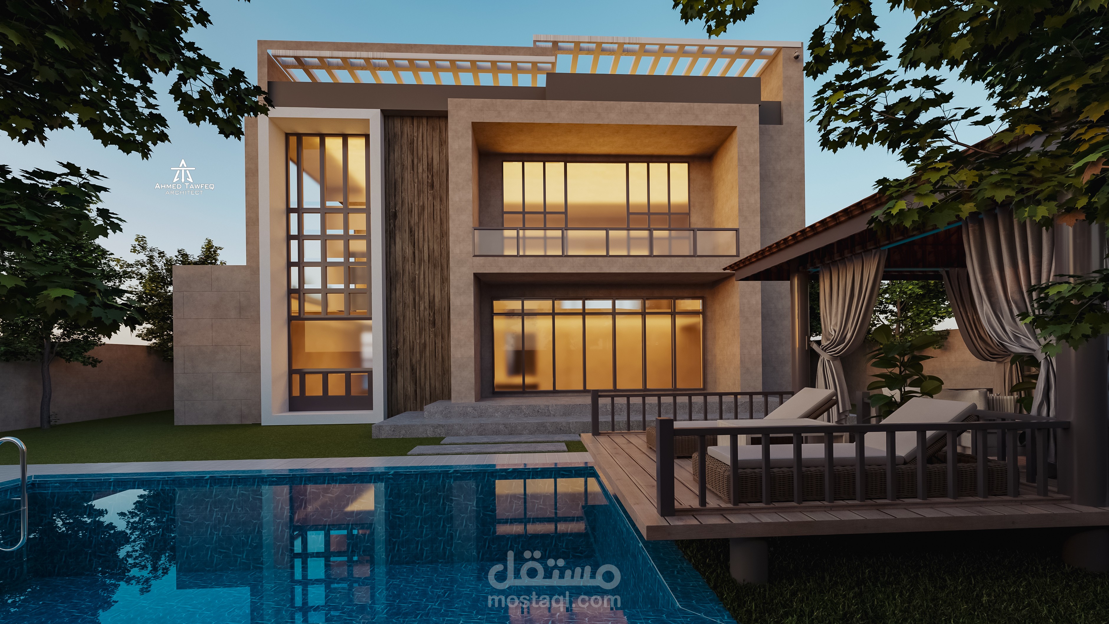 تصميم خارجي وواجهات