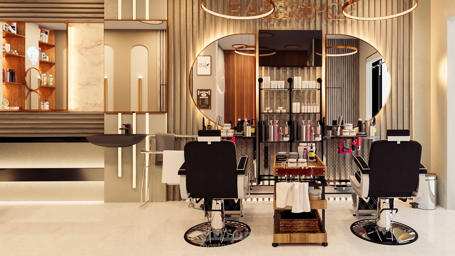 صالون تجميلي للرجال