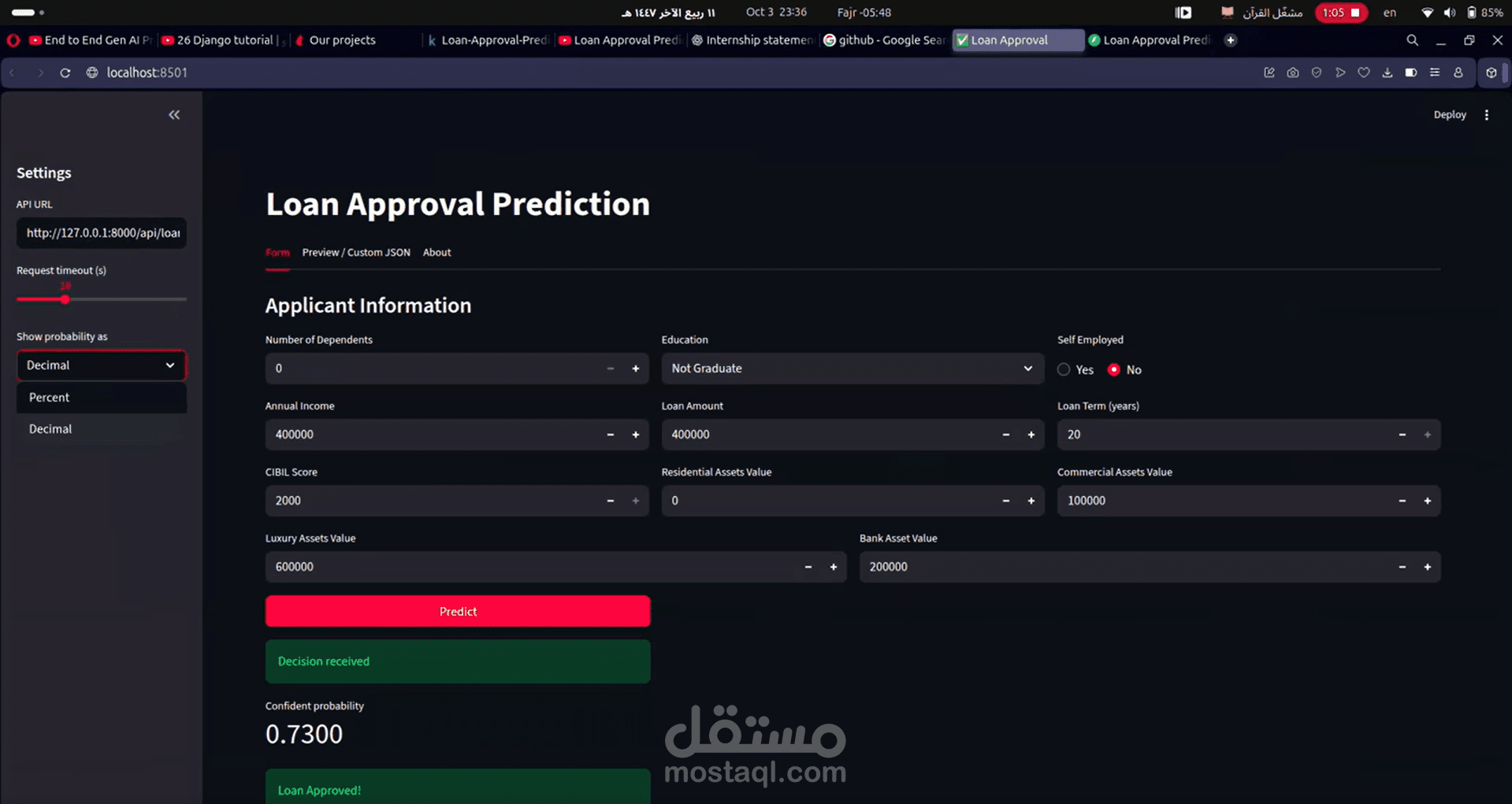 Loan Approval Prediction System