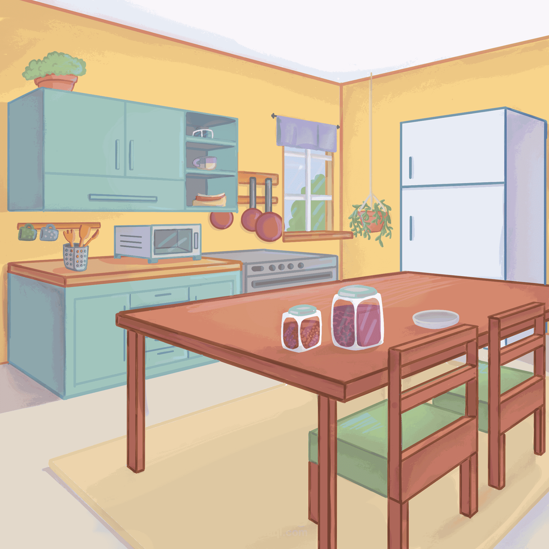 رسم خلفية قصص اطفال