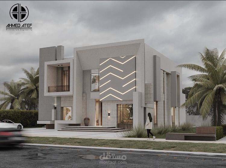 تصميم فيلا