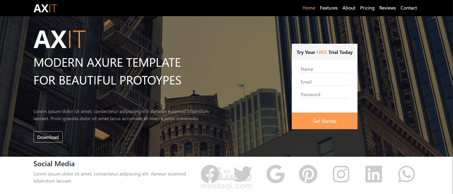 ? موقع ثابت (Static) بتصميم Front-End