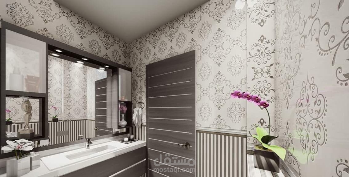 تصميم حمامات