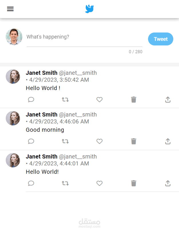 Twitter Clone