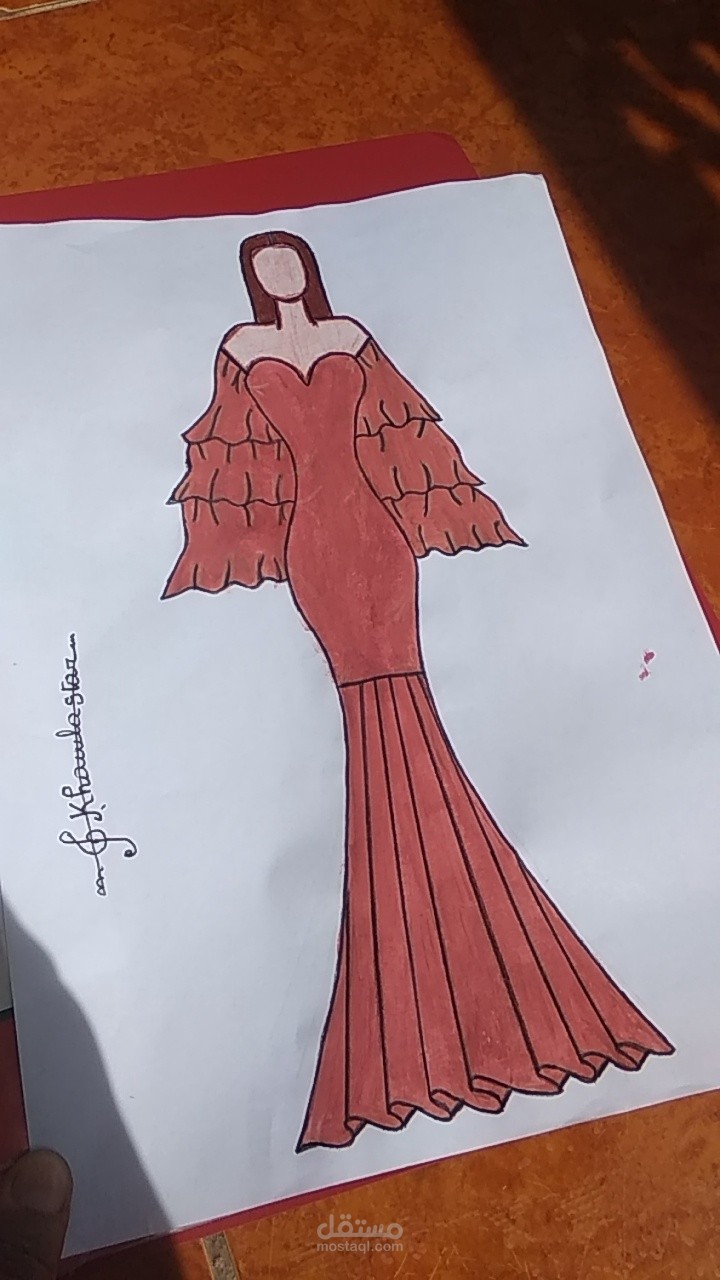 تصميم أزياء
