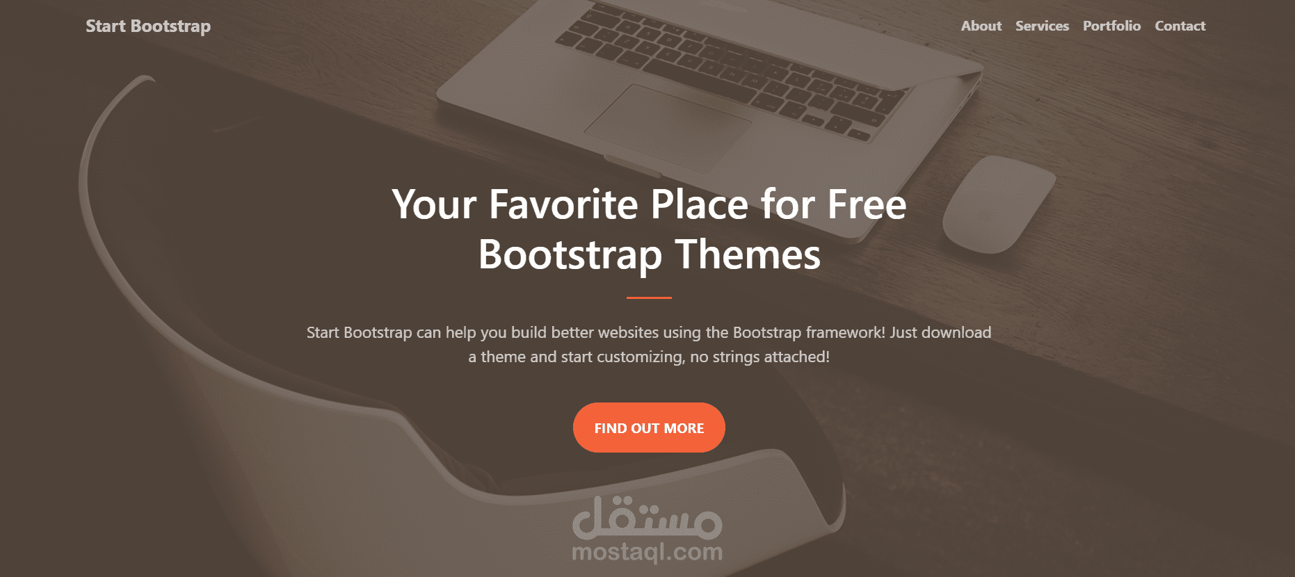 صفحة هبوط (Landing Page) .