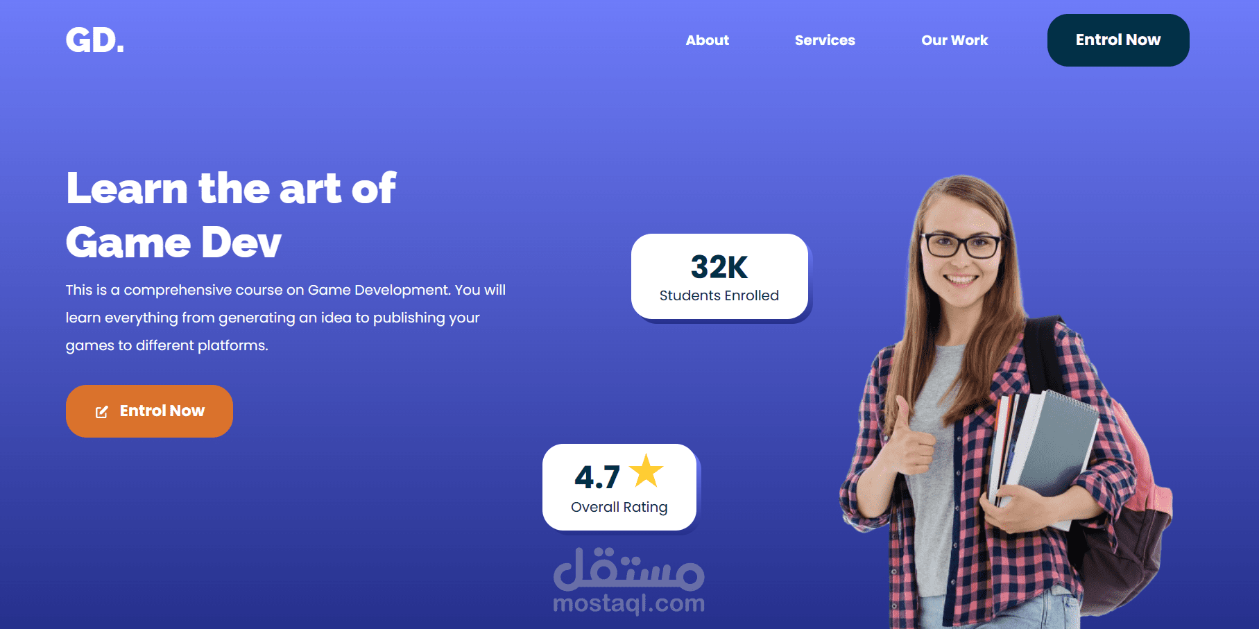تحويل صفحات من تصميم Figma إلى صفحات ويب جميلة ومتجاوبة.