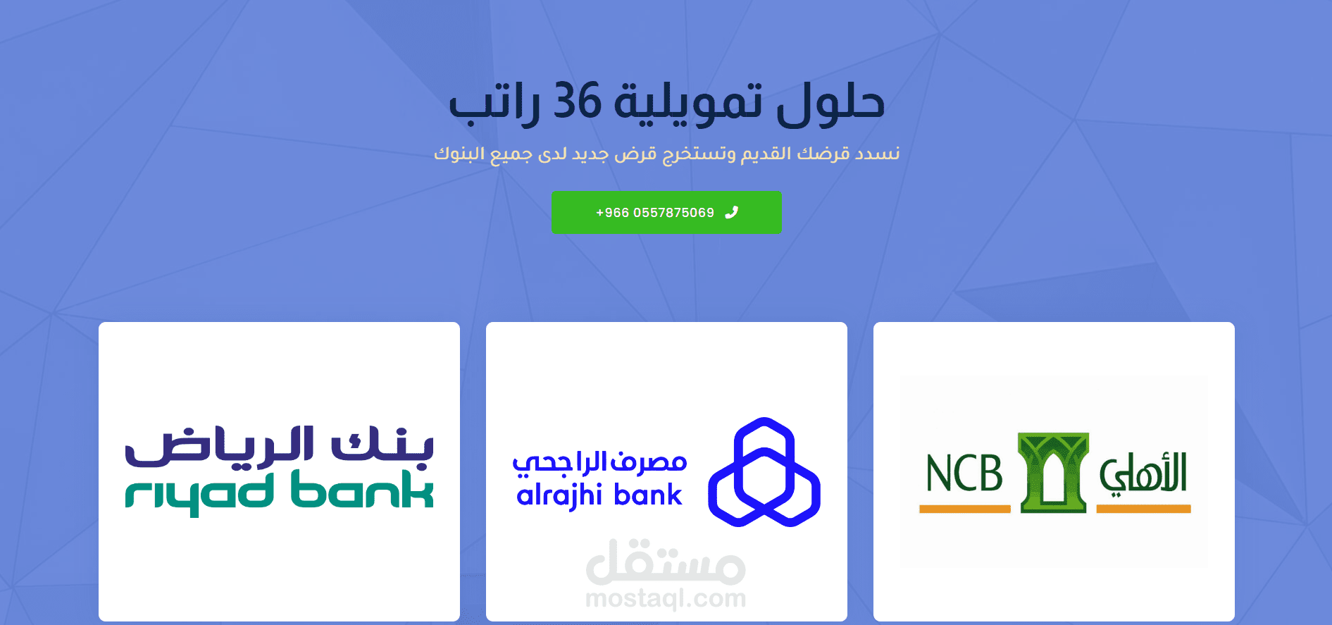 تصميم صفحة هبوط لحملة إعلانية لشركة smart software السعودية