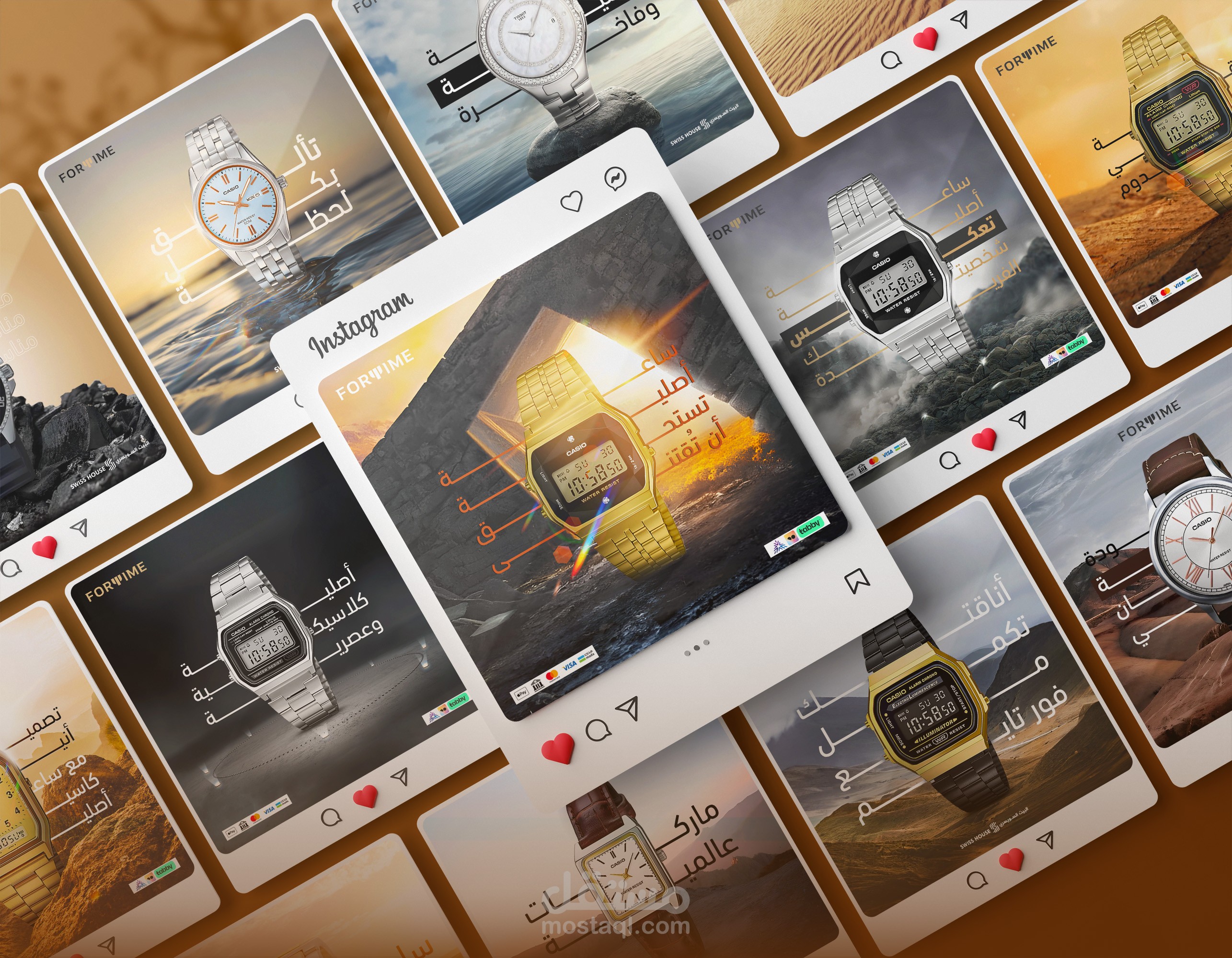 تصاميم سوشيال  ميديا ساعات يد || Social Media Design