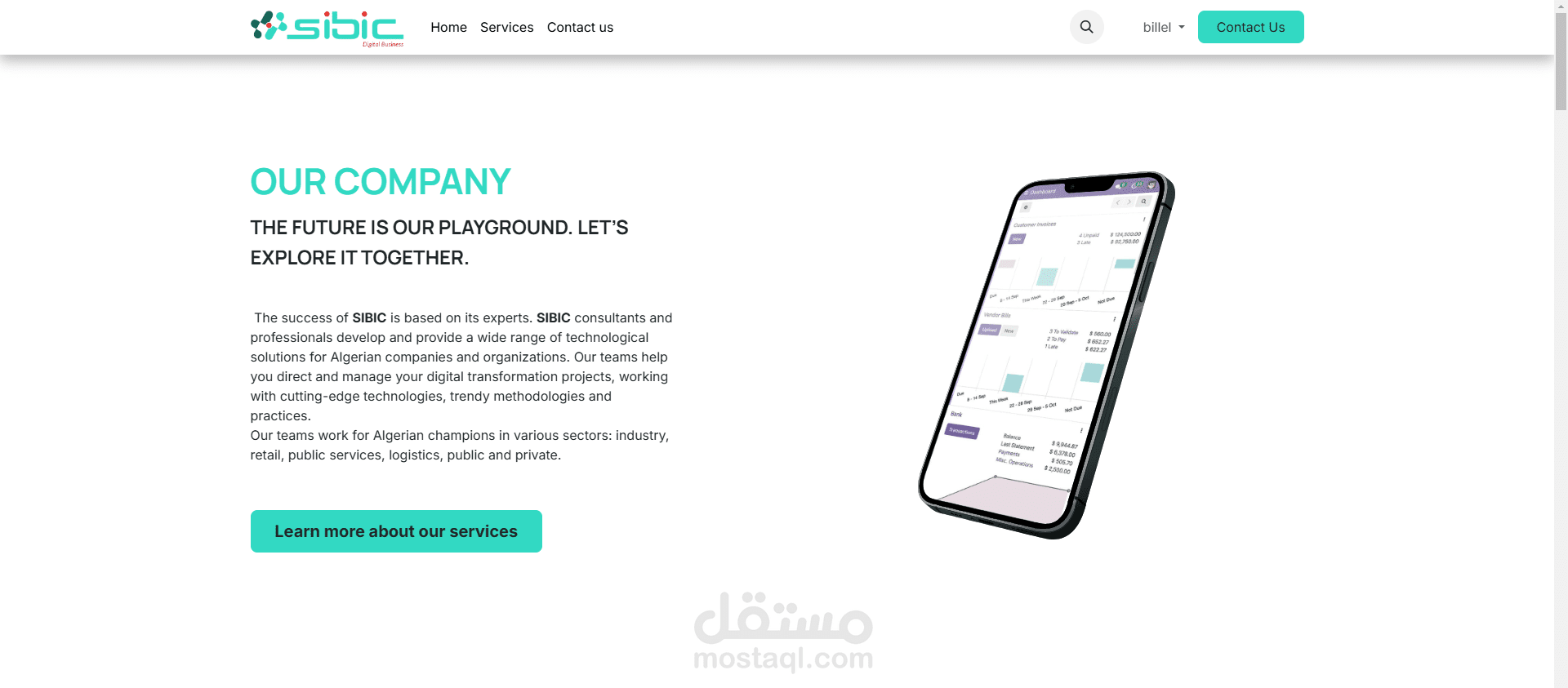 تطوير وتصميم موقع ووردبريس احترافي للشركات والخدمات
