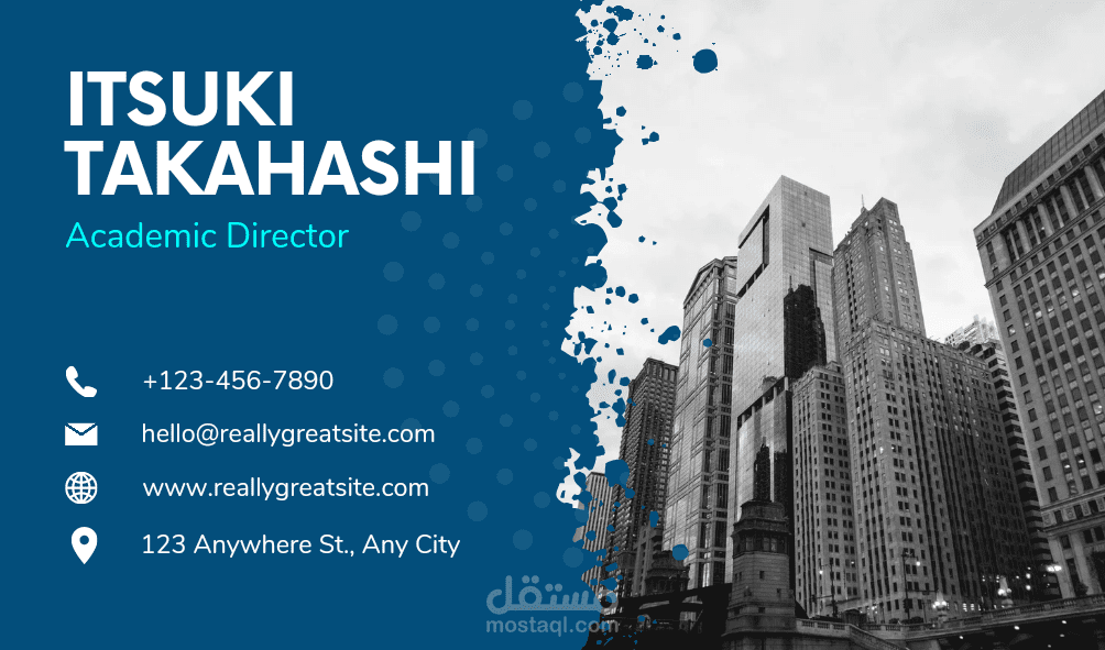 تصميم logo and business card