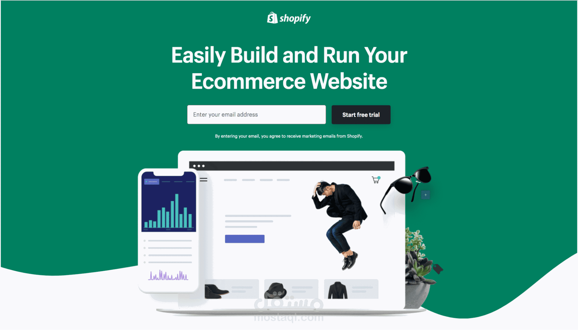 تصميم صفحة هبوط landing page website متجاوبة وجذابة