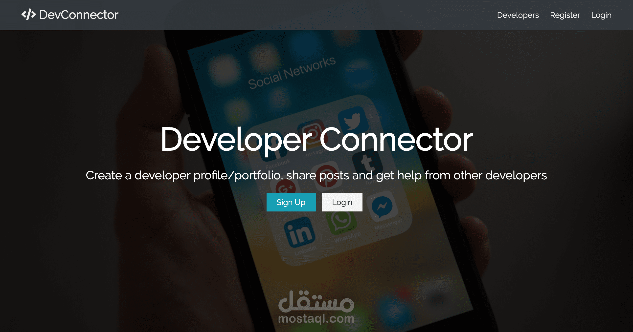 Social Media App موقع تواصل اجتماعي شبيه لما يوجد لدينا يسهل للعملاء التواصل ببعضهما البعضReactJS , NodeJS,ExpressJS