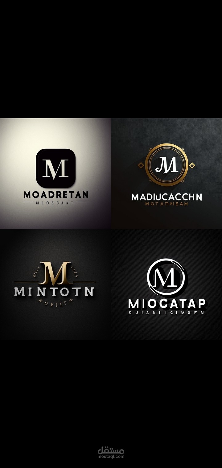 تصميم لوجو لبيدج ملابس