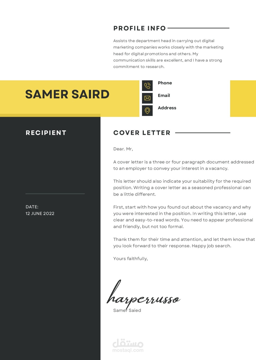 Resume C.V