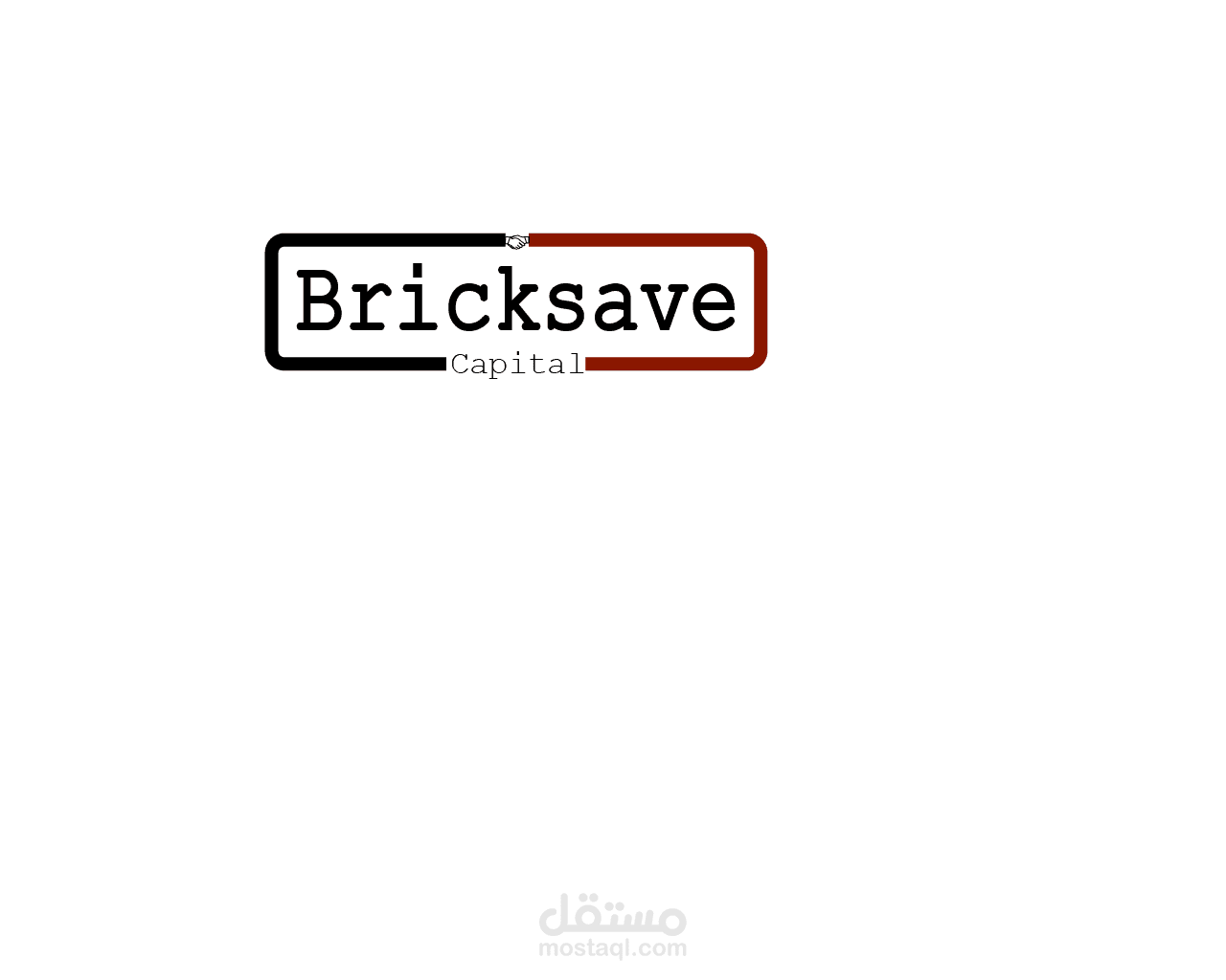 Logo for an architectural contracting company