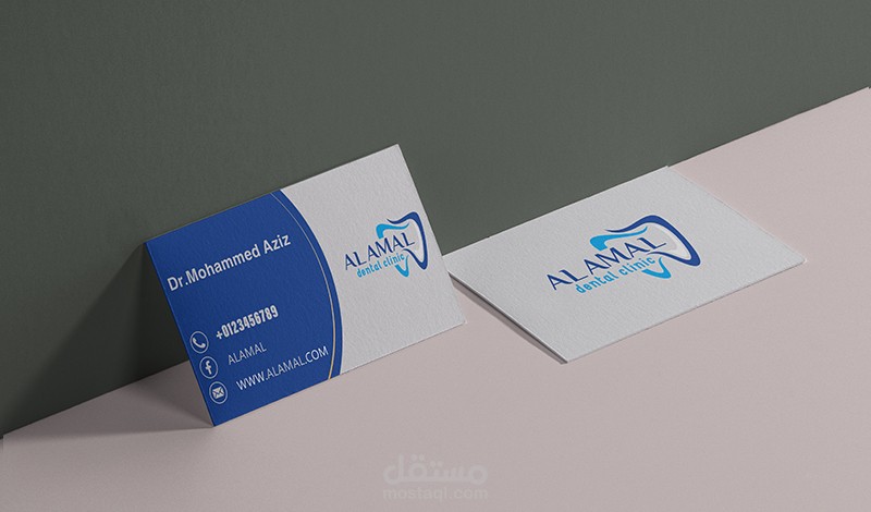 تصميم كروت شخصيه Business card