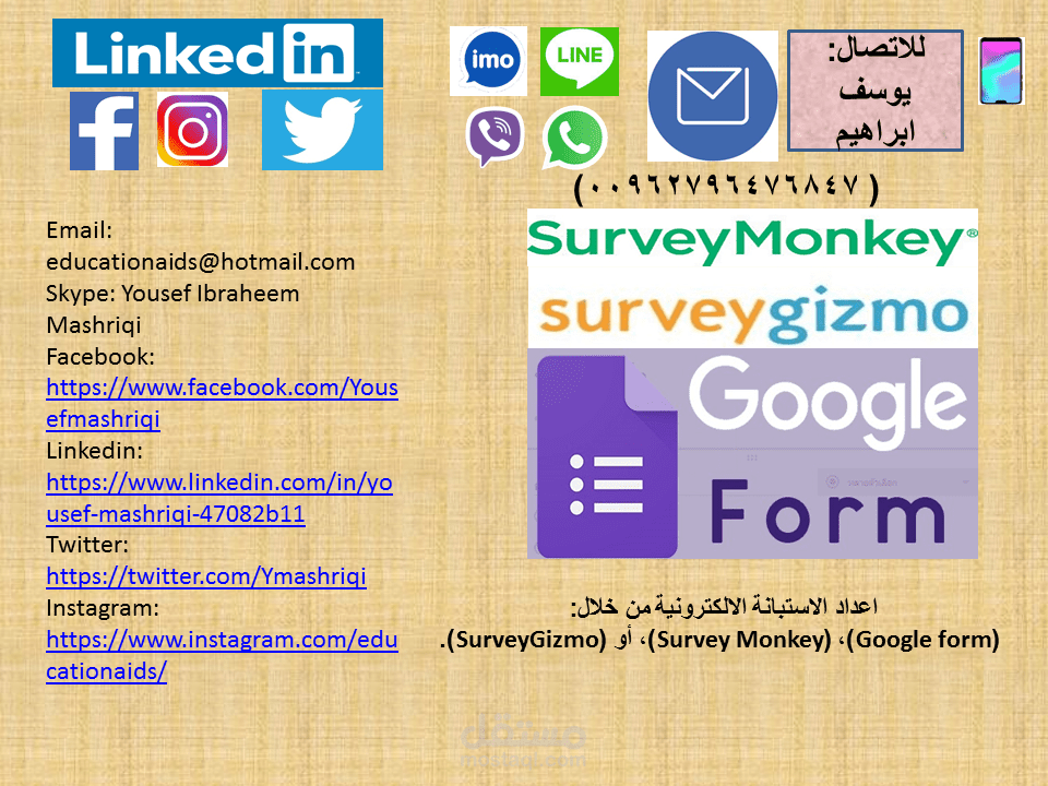 الاستبانة الالكترونية