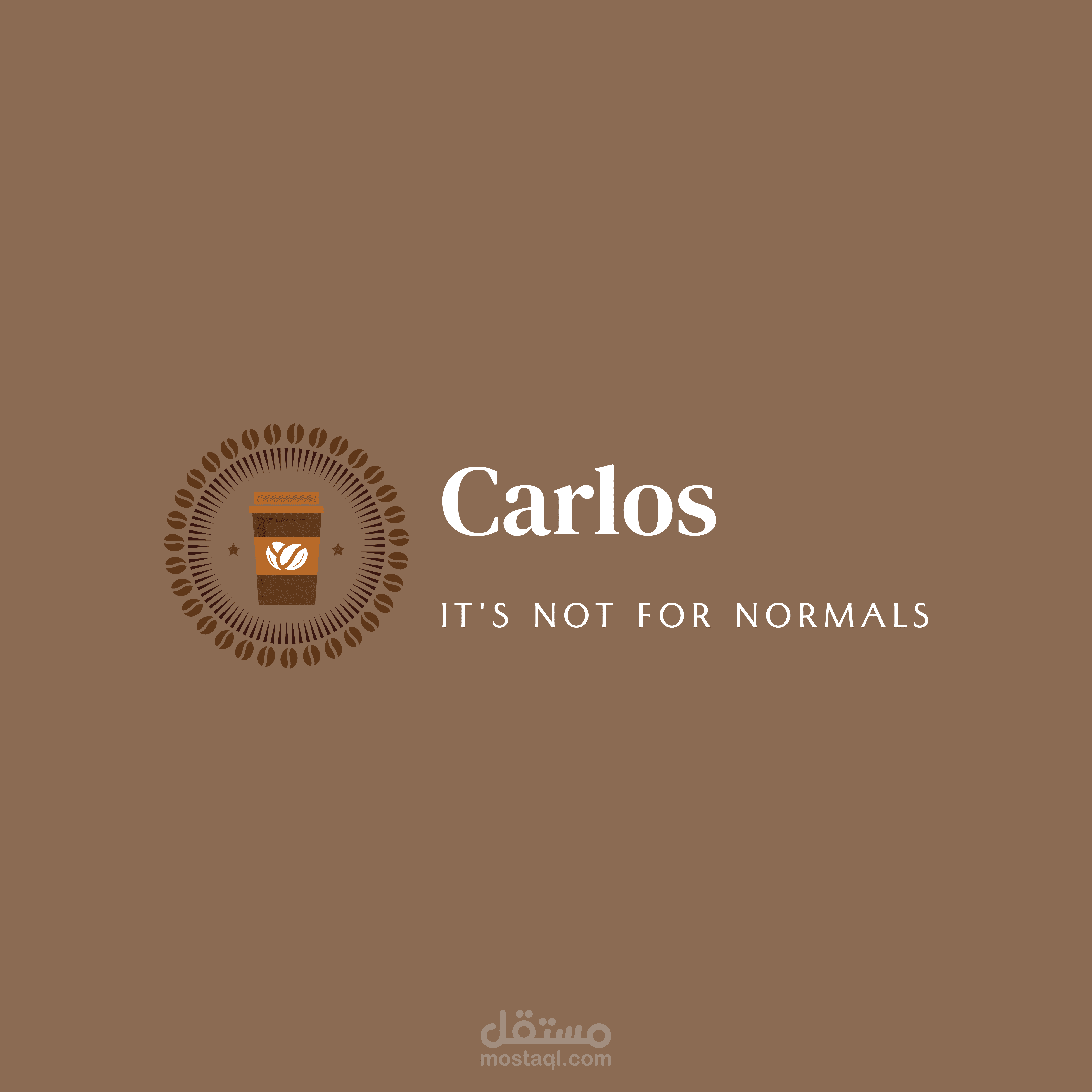 logo design for carlos cafe