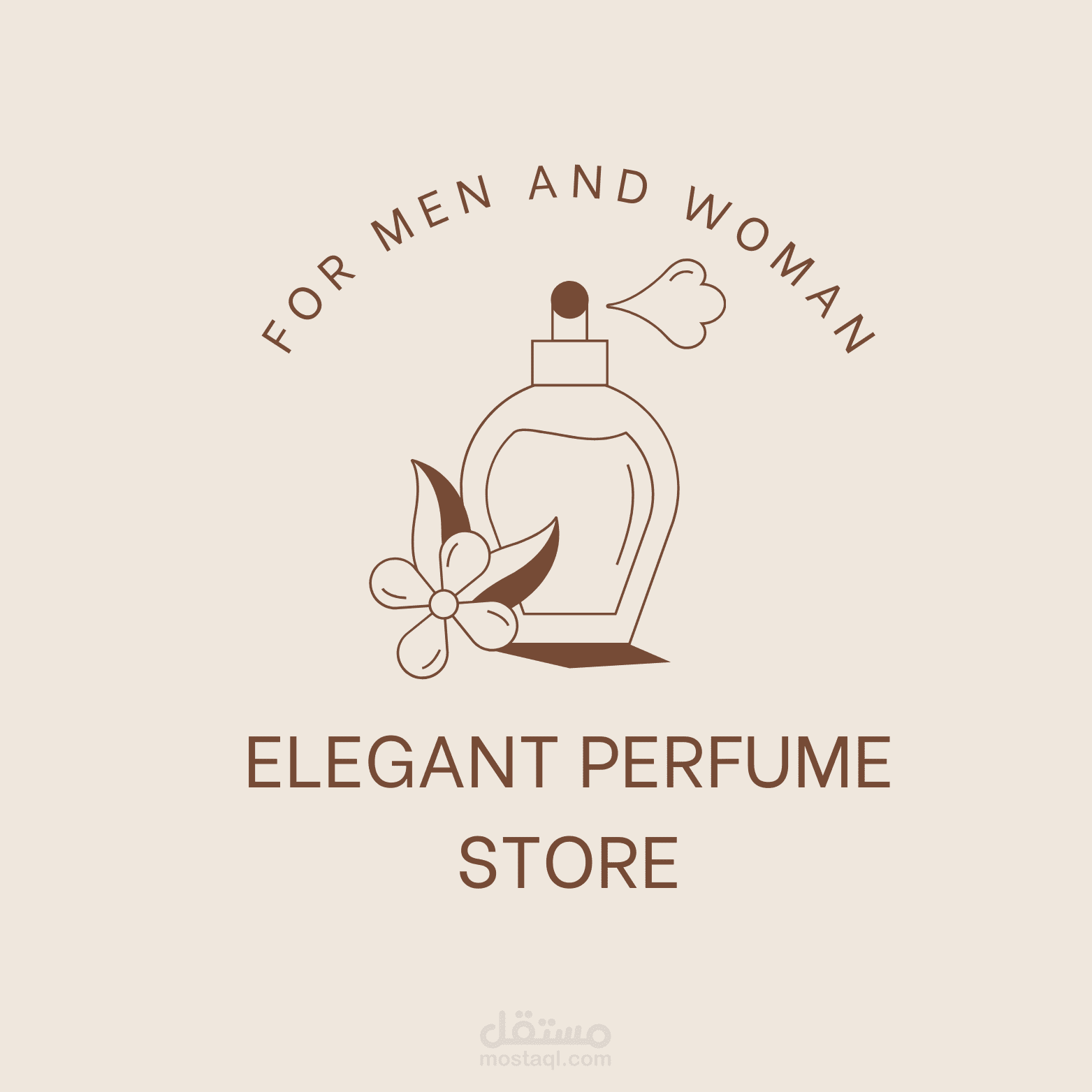 شعار "Elegant Perfume Store" – متجر إلكتروني للعطور على Instagram