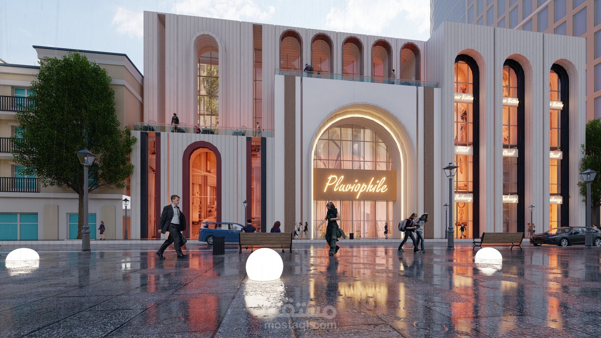 تصميم مول تجاري