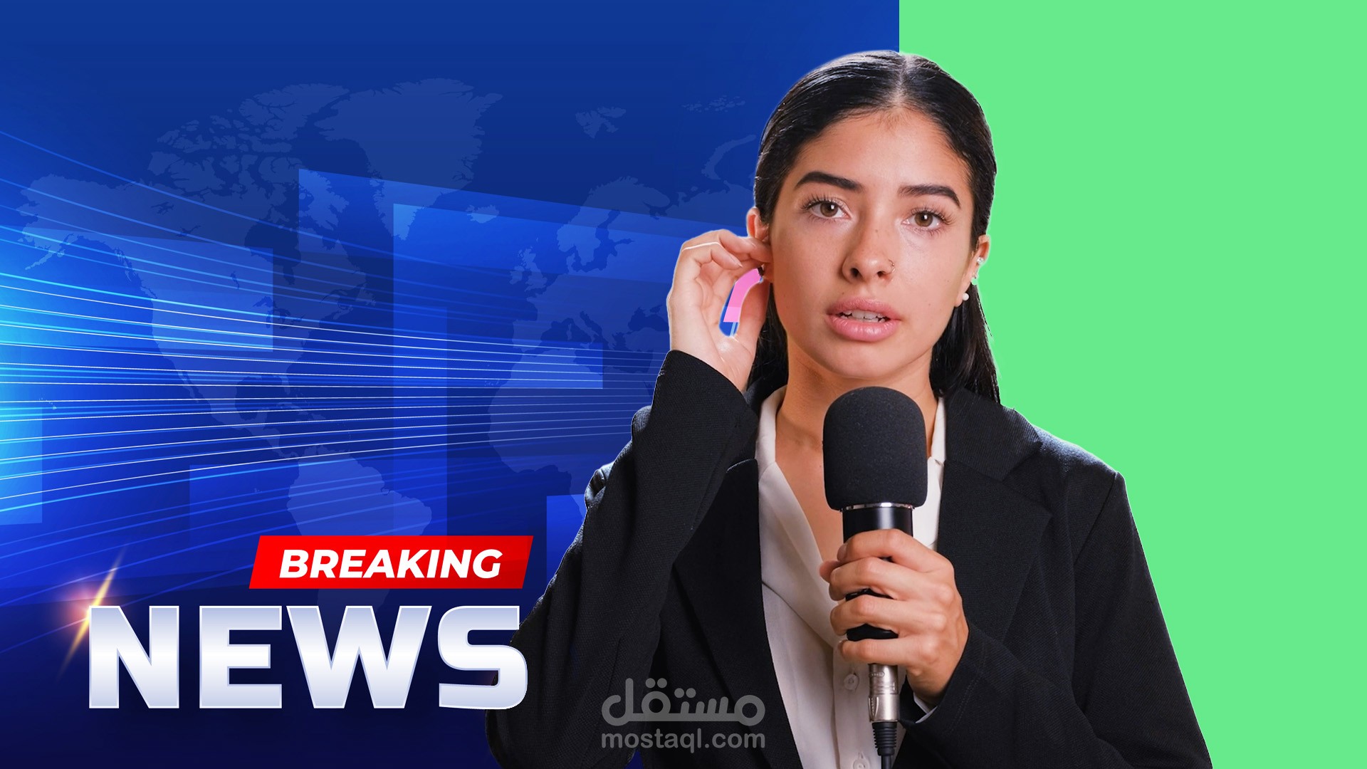 ازالة الخلفية أو الشاشة الخضراء من الفيديو باحترافية