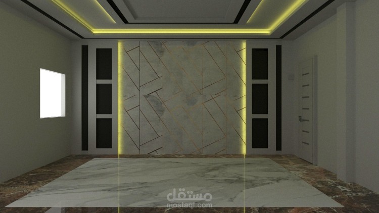 تصميم اسقف مبنى اداري لمصنع
