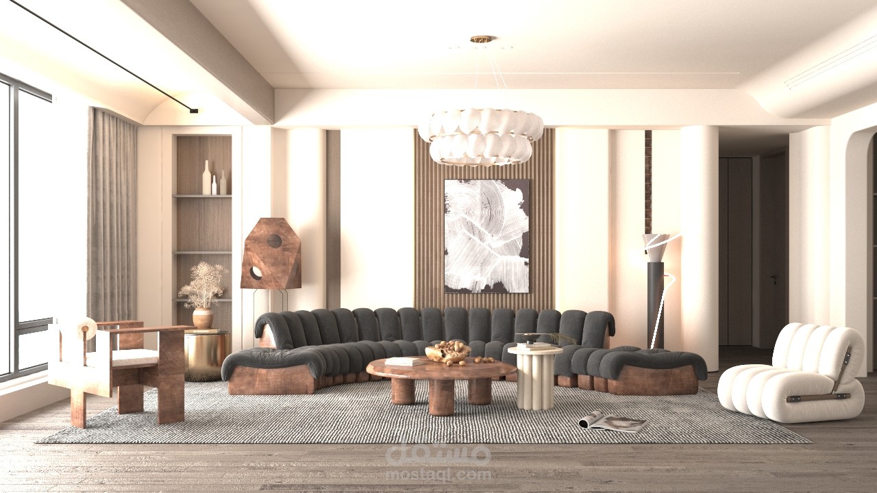 modern living room interior