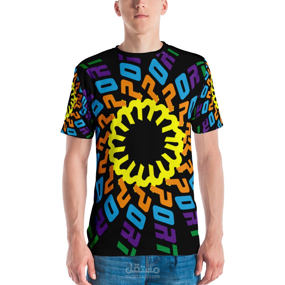 تصميم تي شيرت رياضي