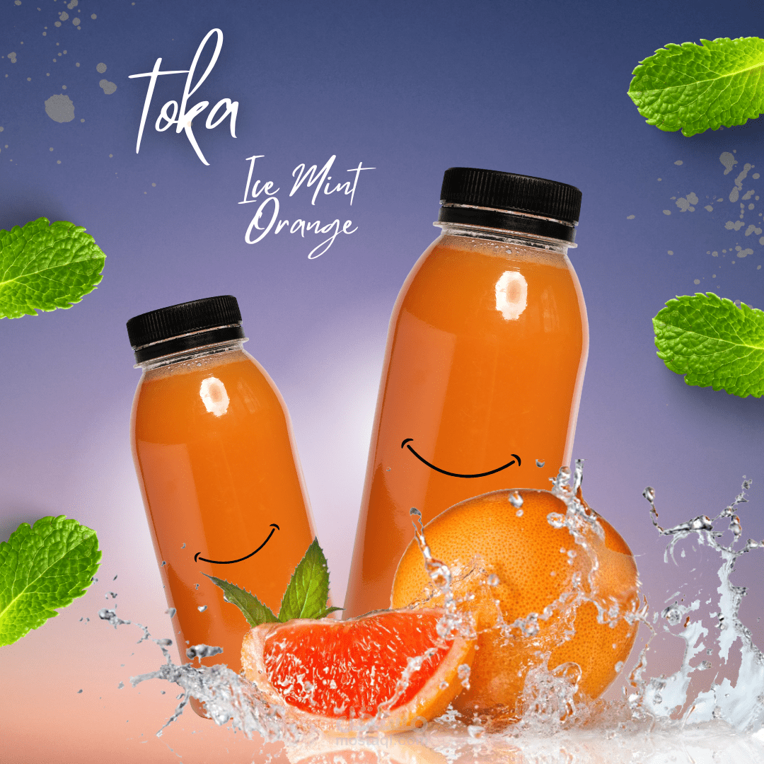 زجاجة عصير toka (مشروب طاقه)