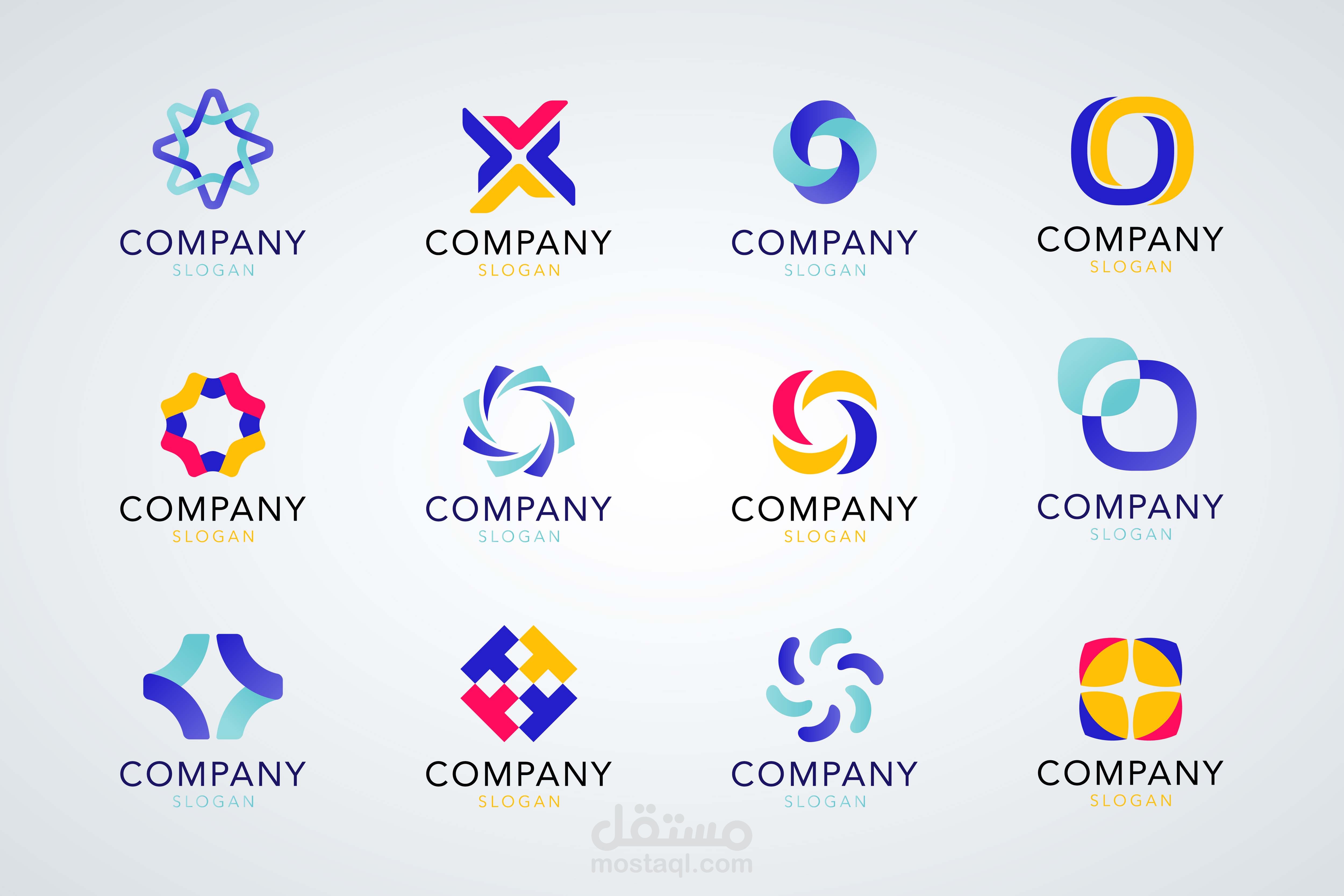 تصميم لبعض الشعارات