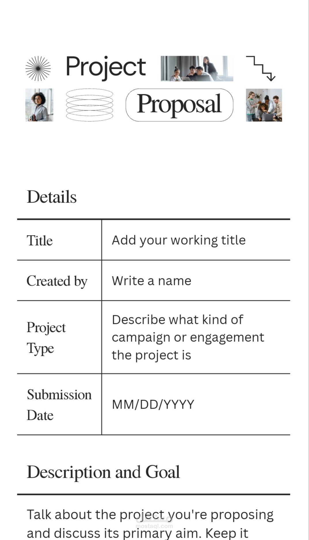 Project proposal doc