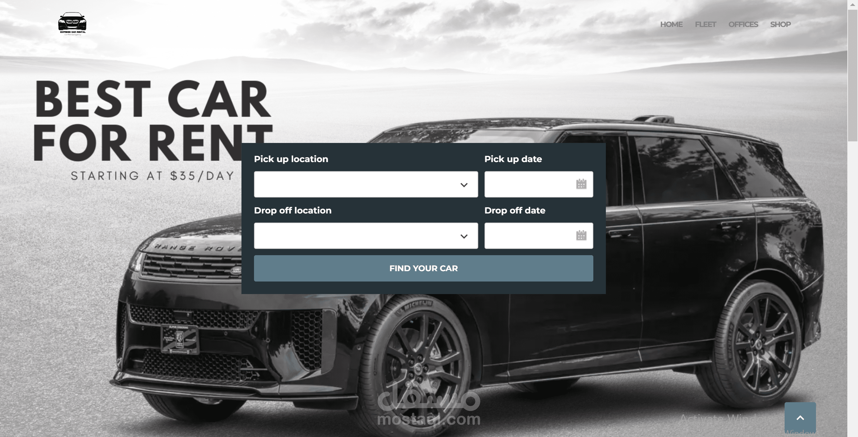 موقع لتأجير السيارات في امريكا