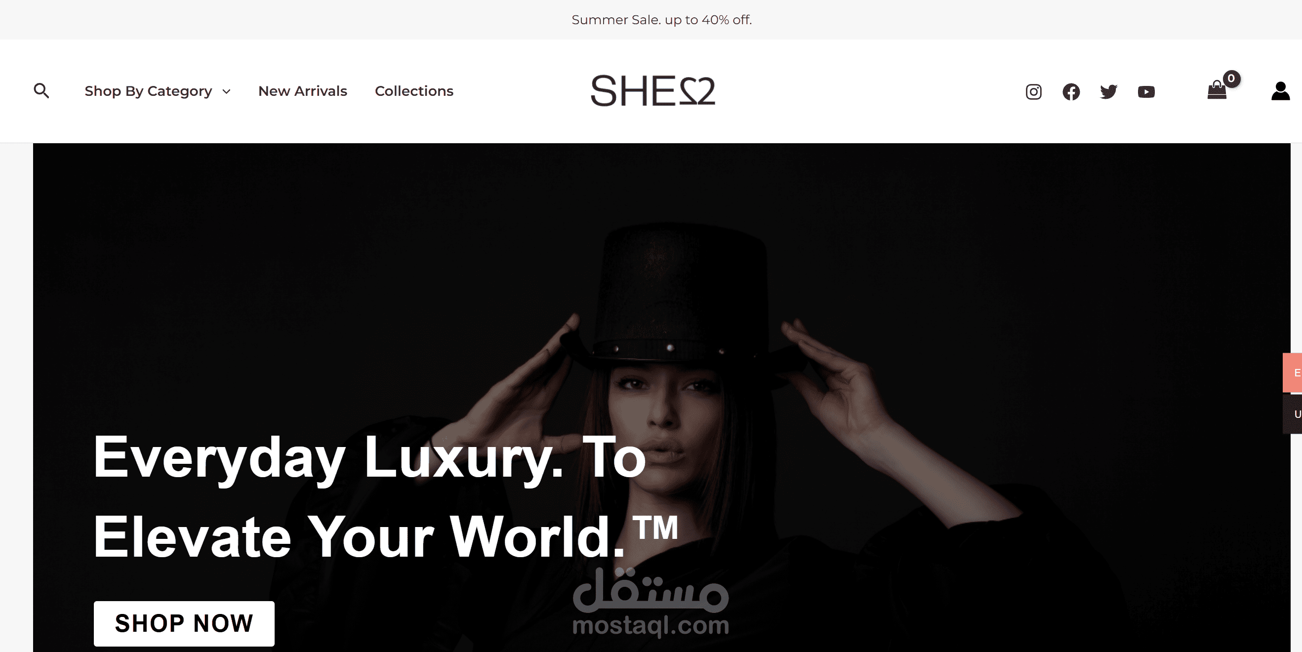 بيع منتجات نسائية