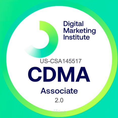 شارة: مساعد تسويق رقمي معتمد