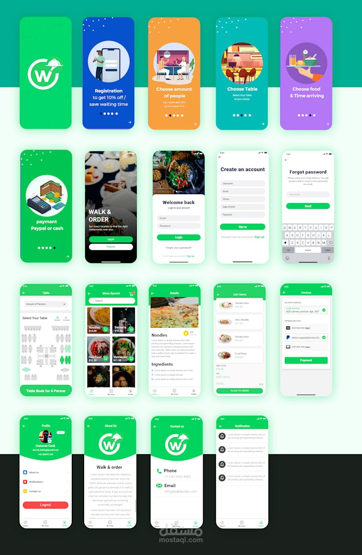 Walk & Order - Restaurants