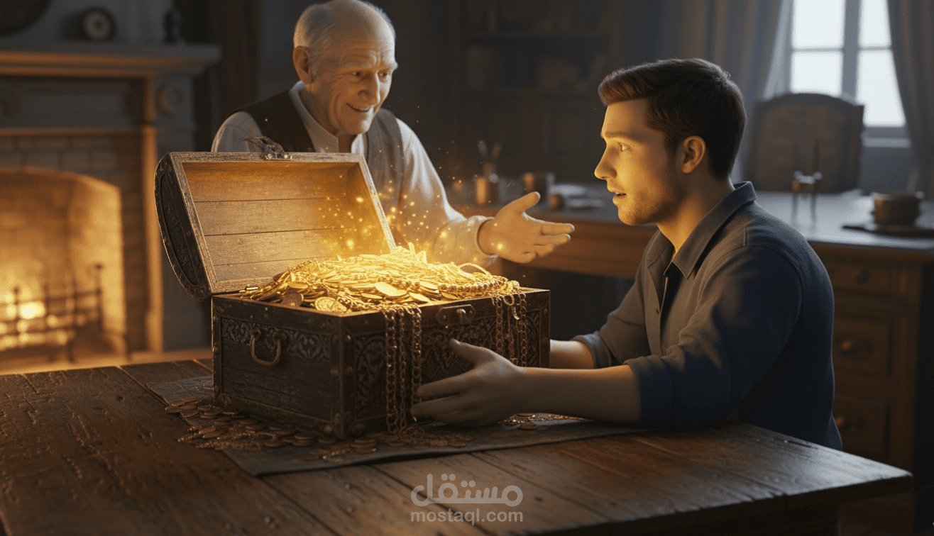 فيديو لقصة قصيرة AI