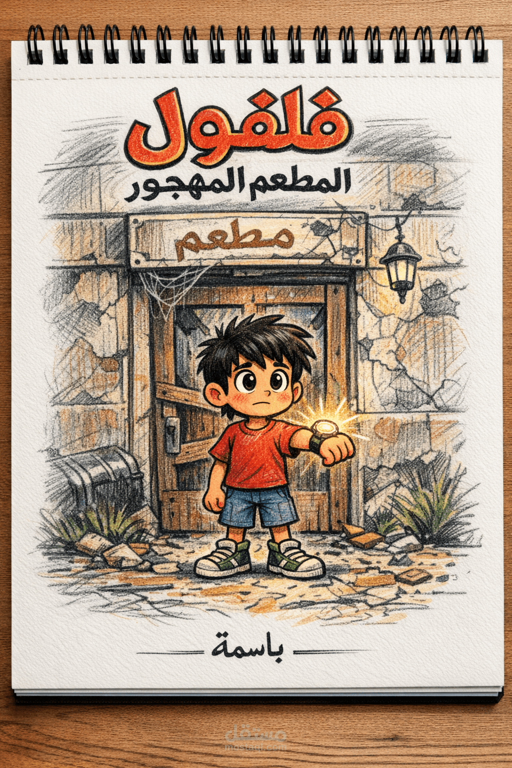 سيناريو حلقة مثيرة من مسلسل كرتوني للاطفال (فلفول)